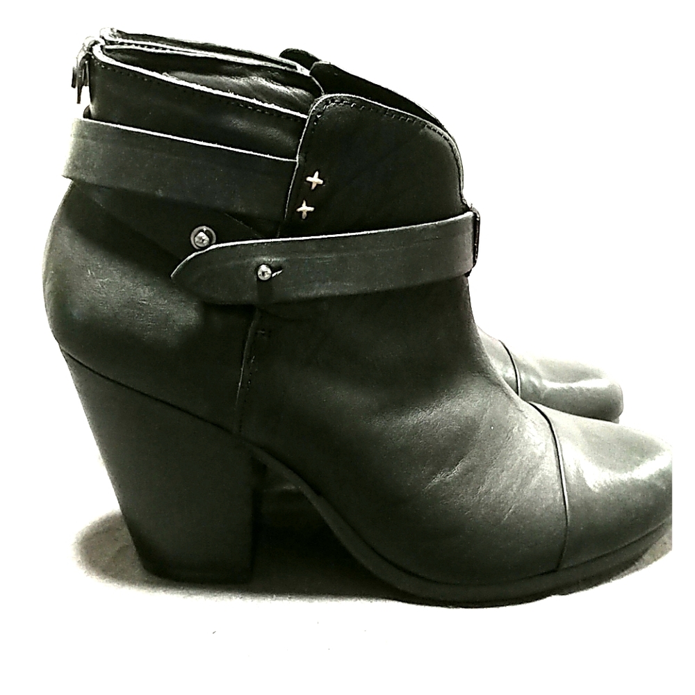 Rag & Bone Black Harrow Boots NWOT